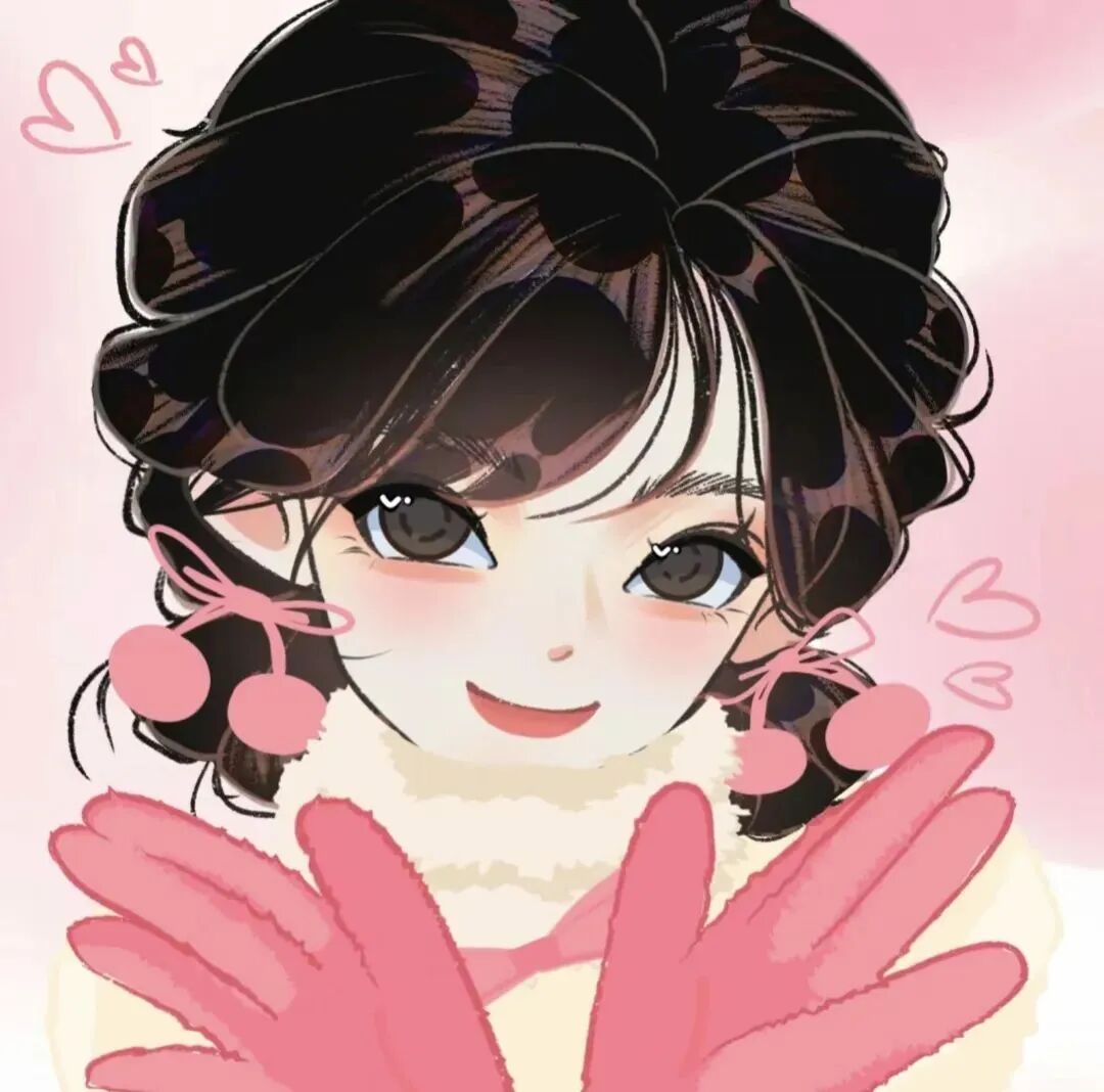 可爱手绘动漫头像女
