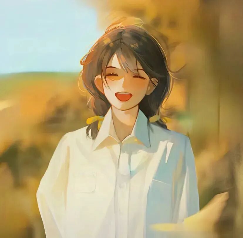 唯美温柔动漫头像女