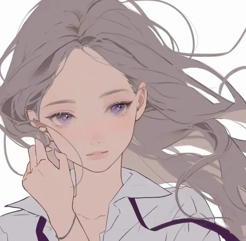 温柔动漫头像女
