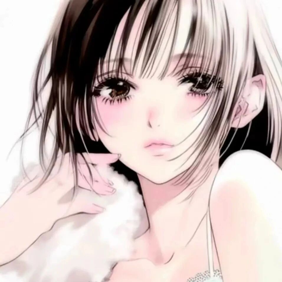 古早感动漫头像女