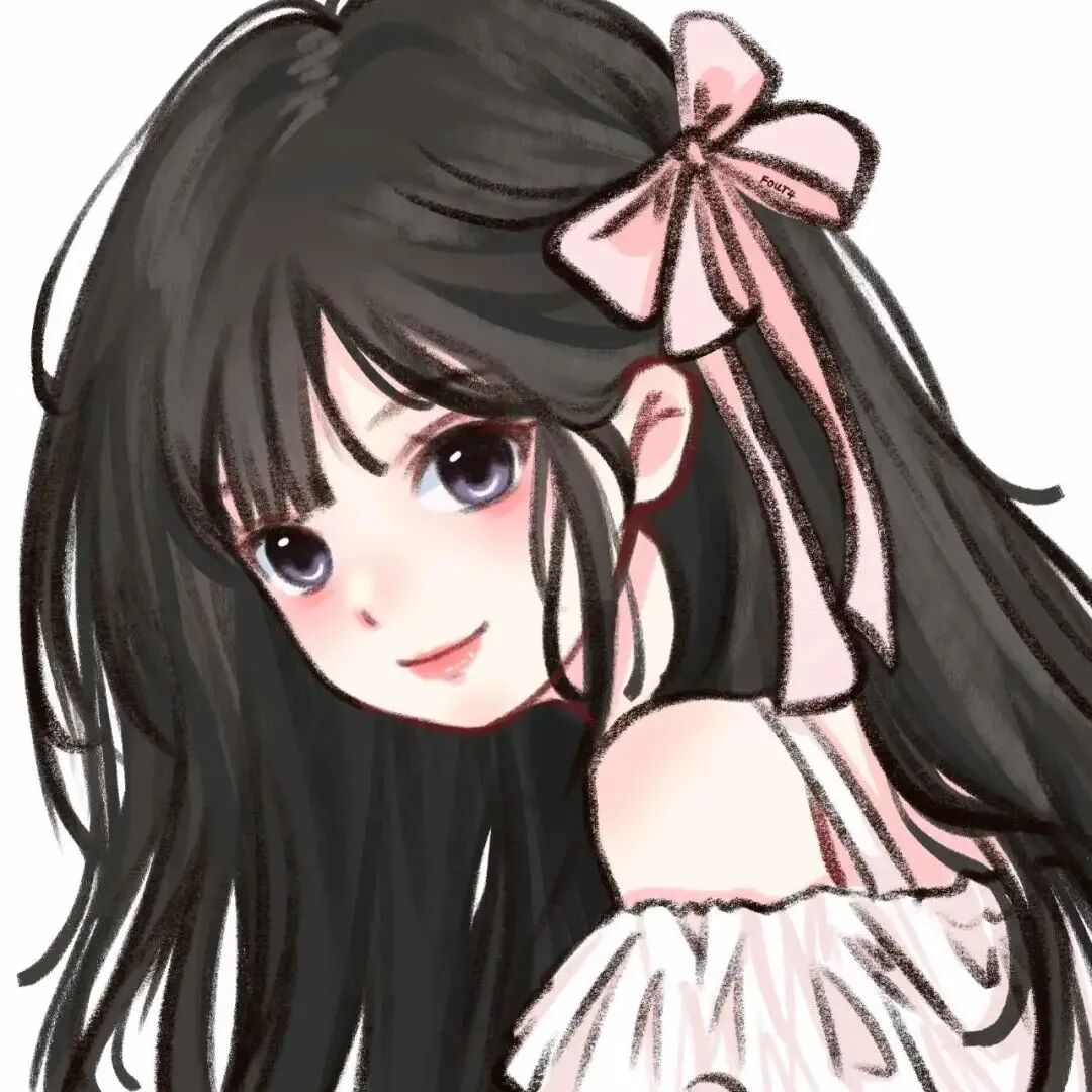 手绘动漫头像女