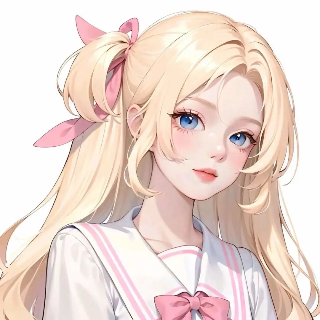 学院风动漫头像女