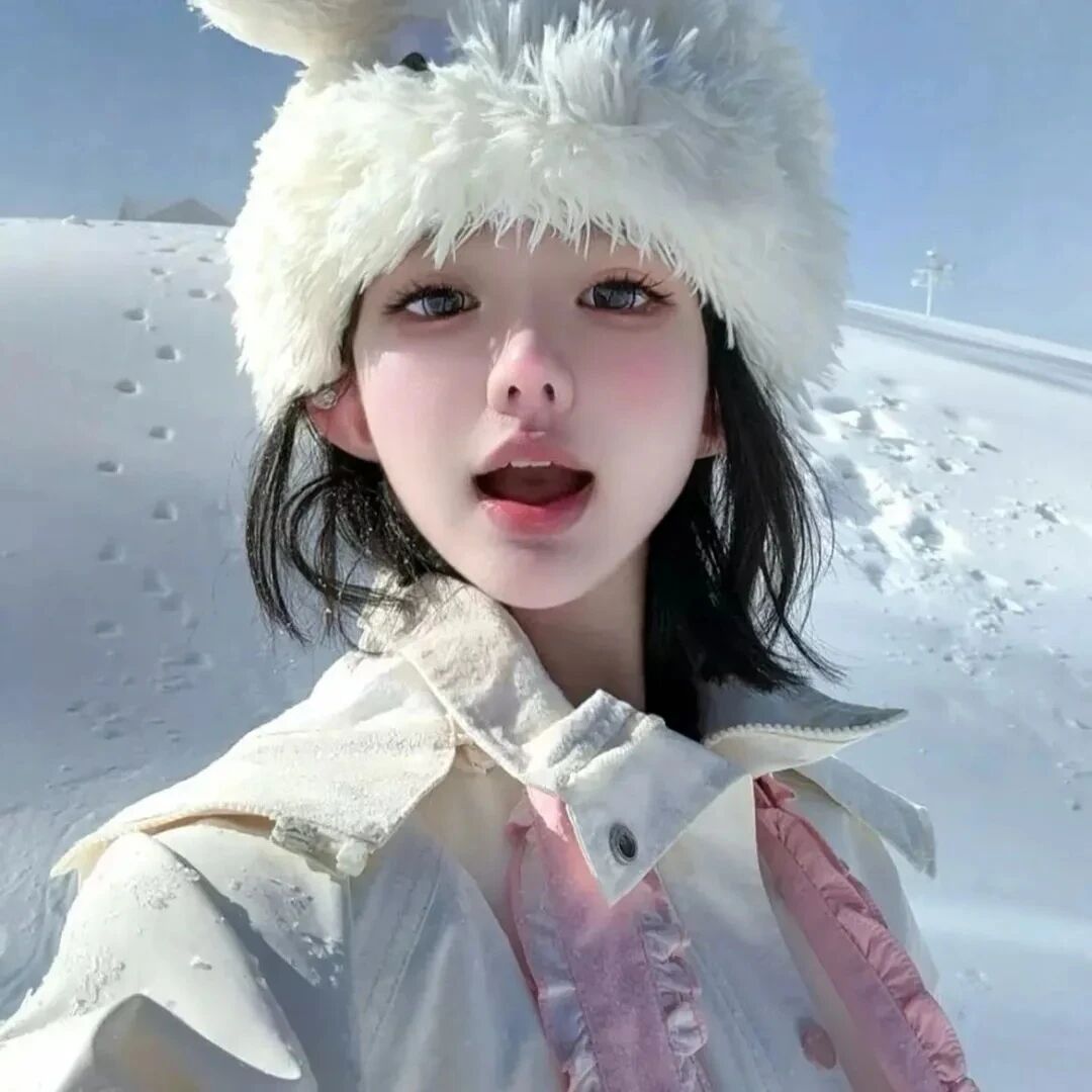 冬天少萝女生头像