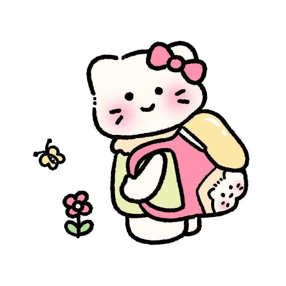 可爱三丽鸥kt猫卡通头像