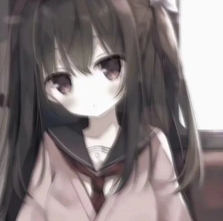 朦胧感少萝动漫头像女