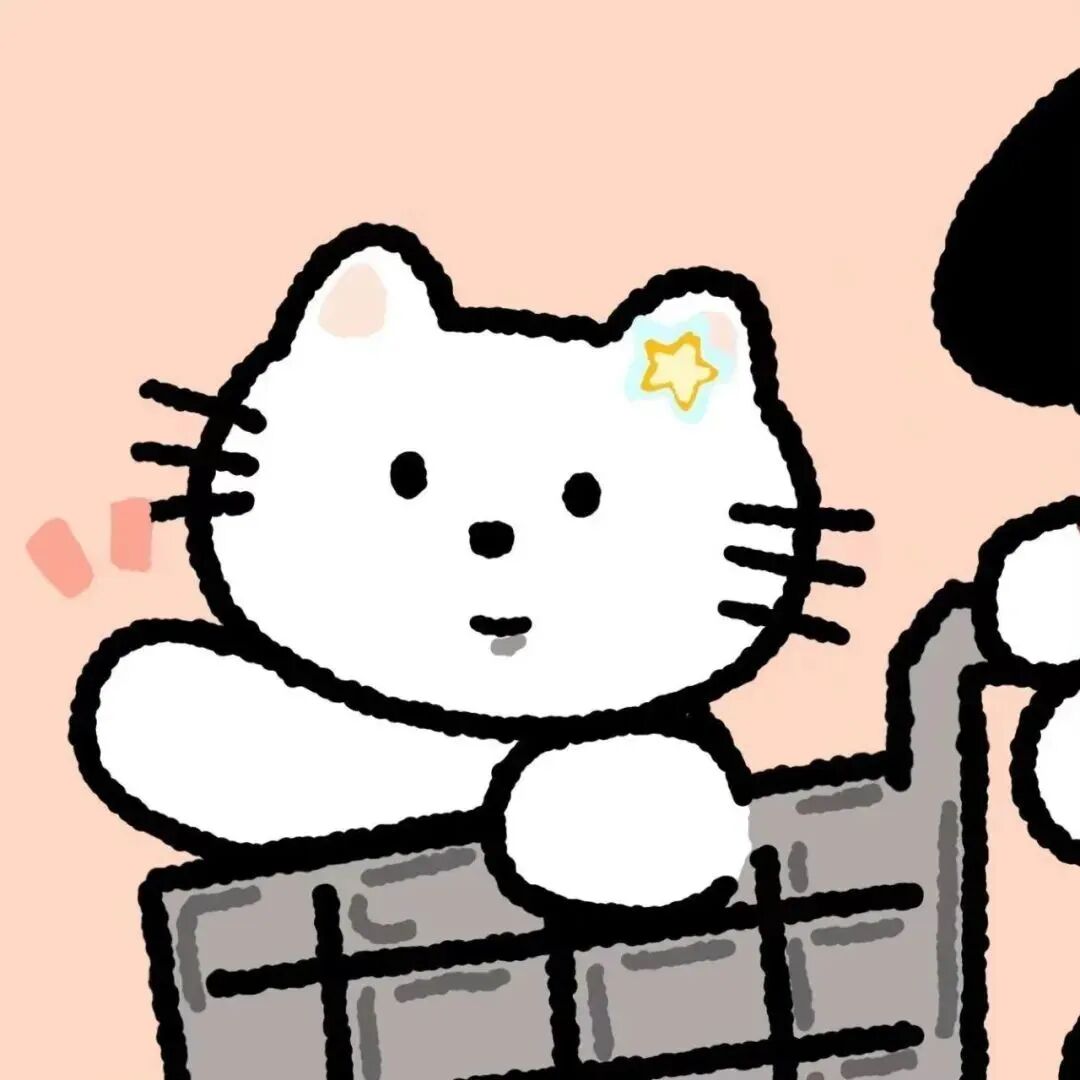 tuichezimaoaihe可爱猫狗卡通情侣头像