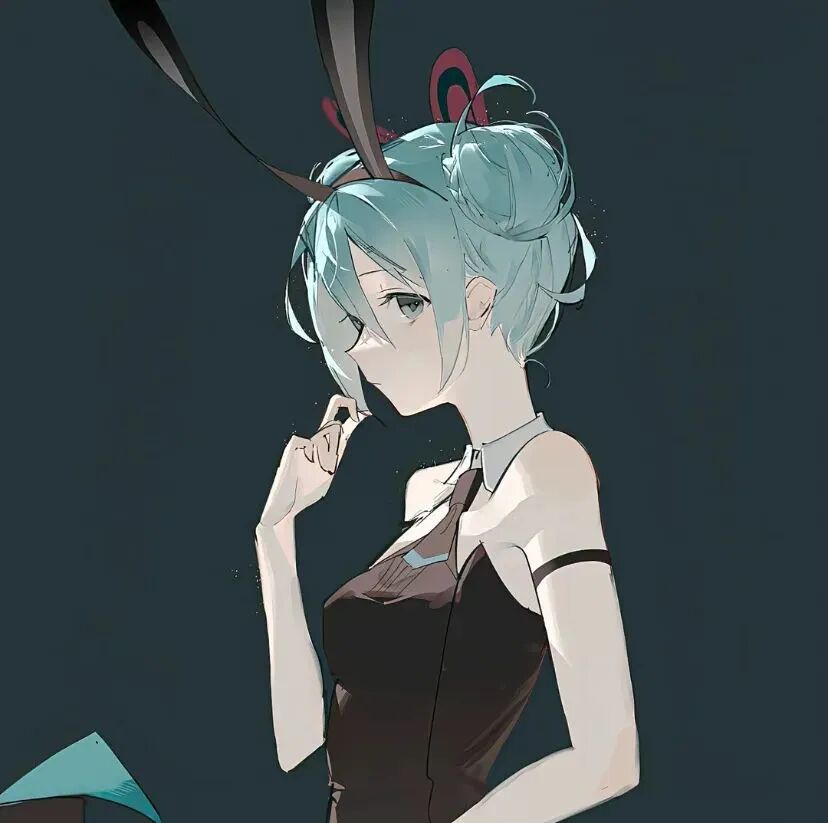 初音未来动漫头像女