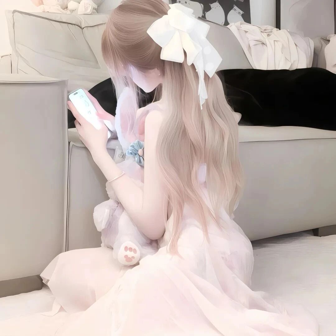 纯欲不露脸女生头像