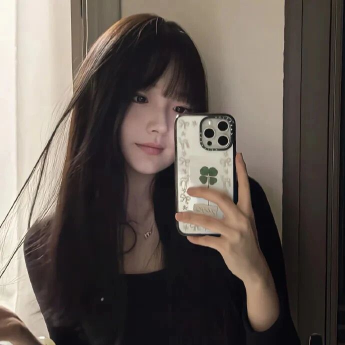自拍手机甜妹女生头像