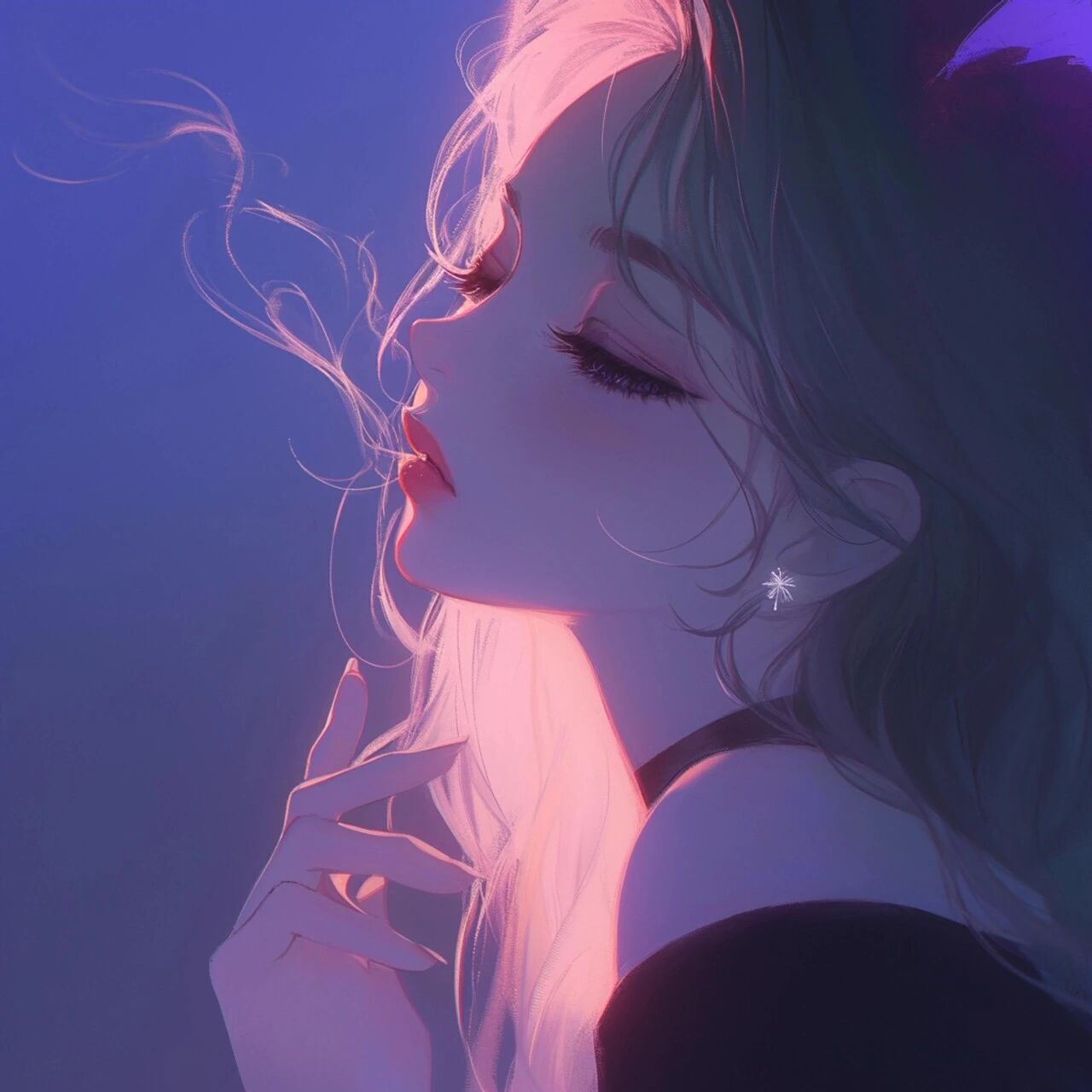 唯美动漫头像女