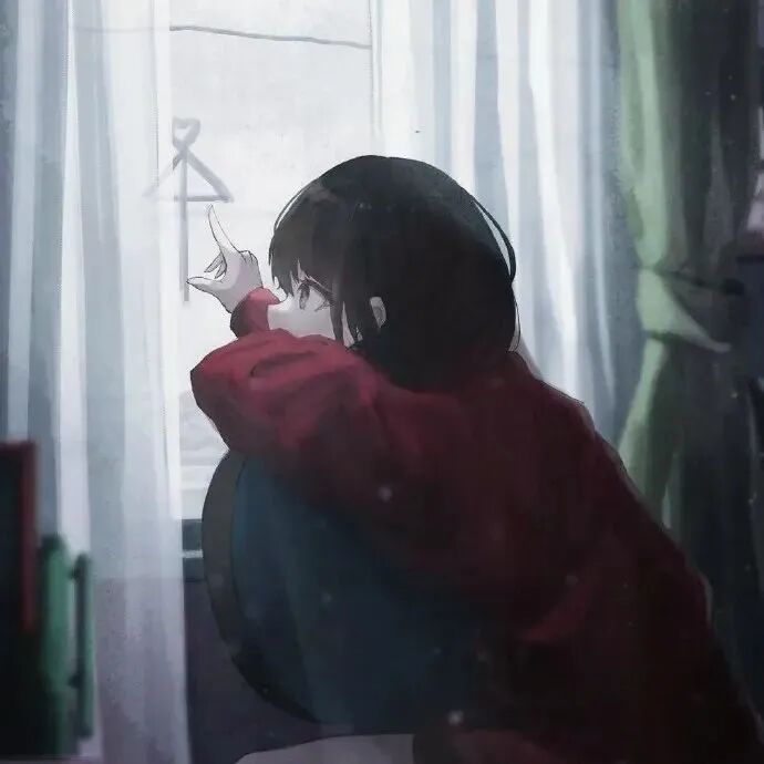 孤独感动漫头像女