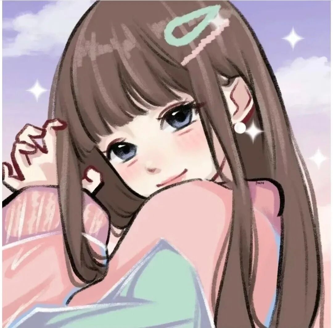甜妹手绘动漫头像女