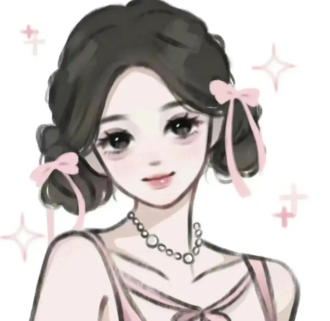 甜妹手绘动漫头像女