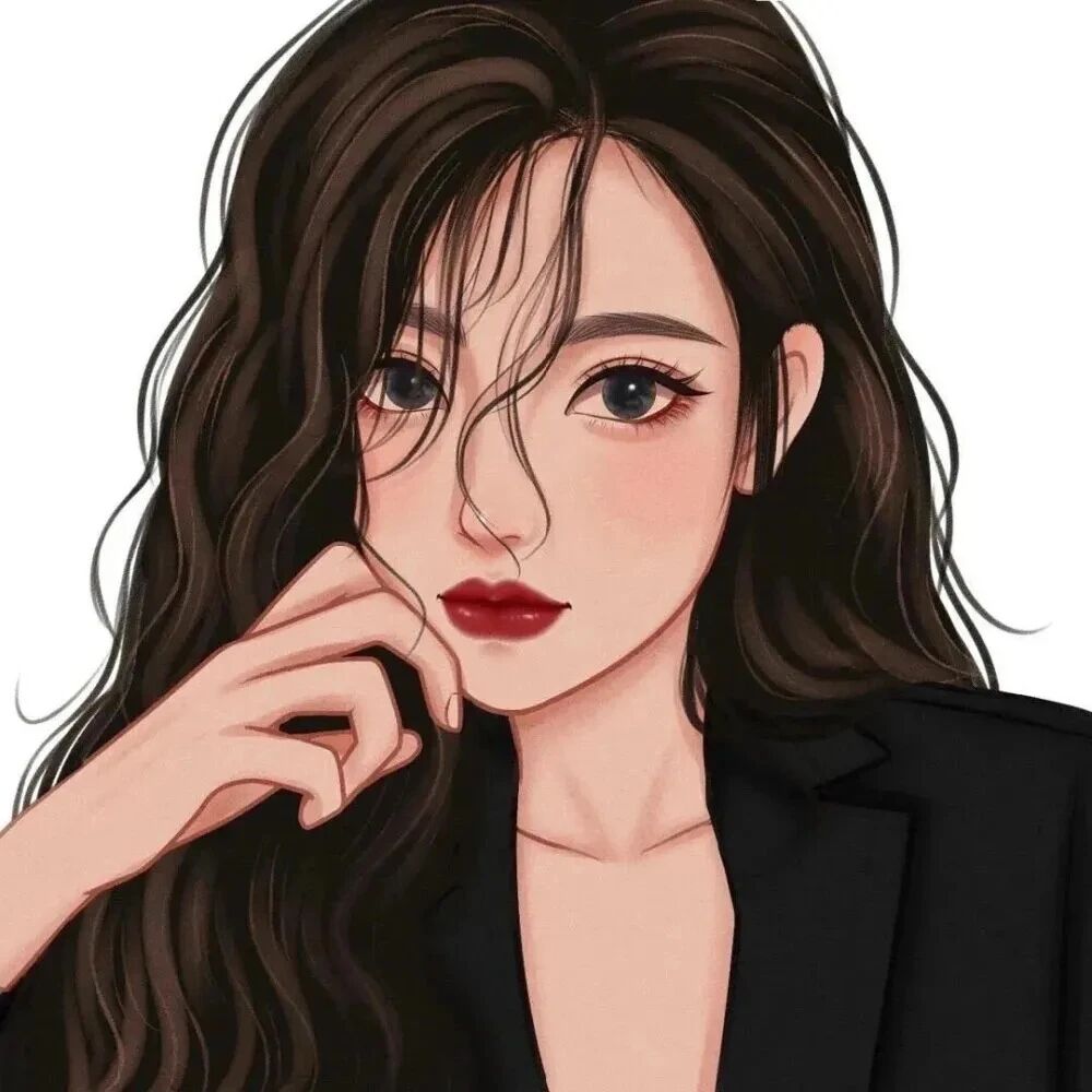 御姐手绘动漫头像女