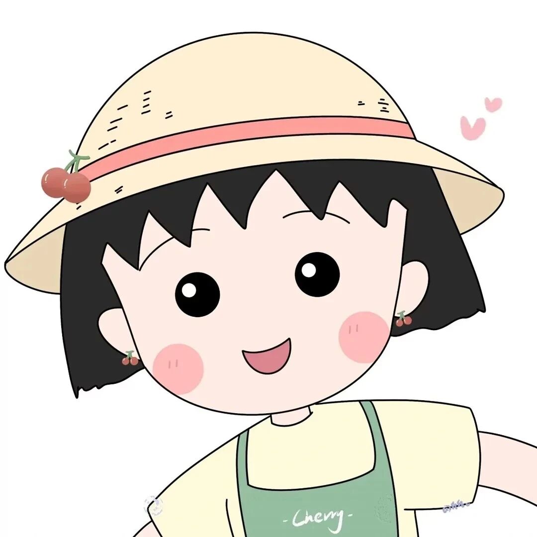 wanghnthdydazi樱桃小丸子二人闺蜜头像卡通闺蜜头像