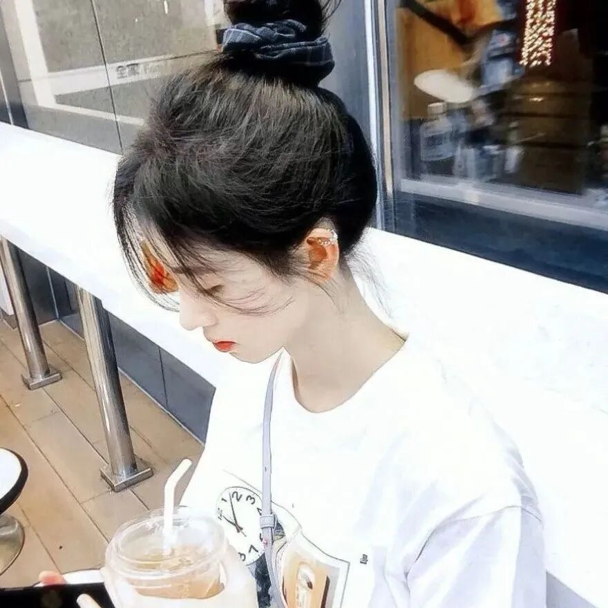 女生 女生头像 女头 侧脸 侧脸头像