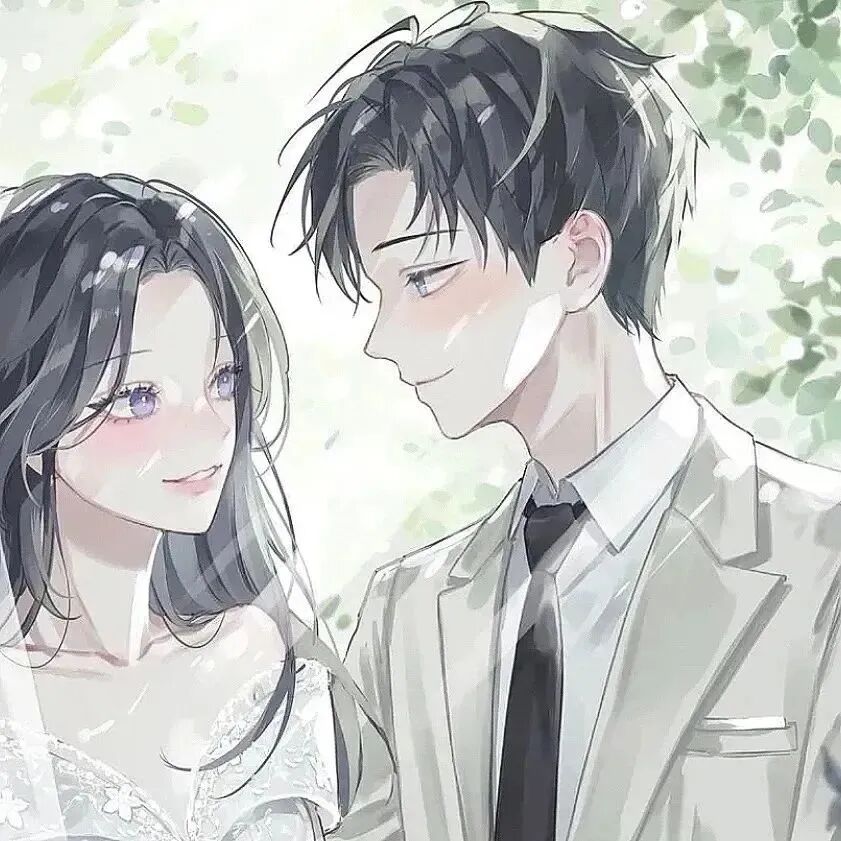 情侣头像 动漫情侣头像 动漫情头  情头 超甜头像 婚纱 婚纱情头 婚纱情侣头像