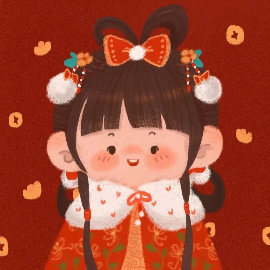 动漫头像  动漫女 动漫女头  动漫头像女 新年 新年头像 新年动漫头像 新年动漫女头