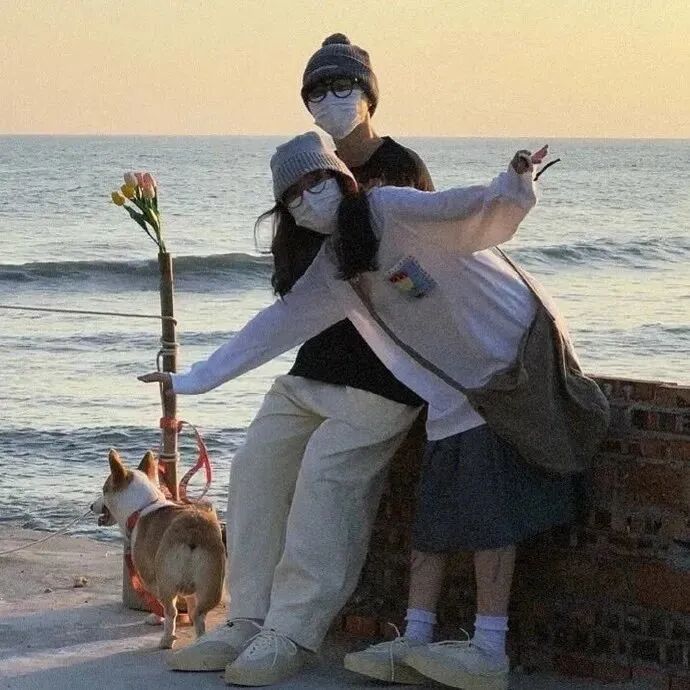 情侣头像 真人情侣头像 真人情头  情头 氛围感情头 氛围感情侣头像 海边 海边头像