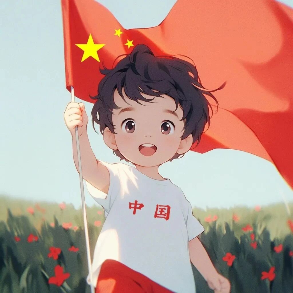 国庆节动漫头像男