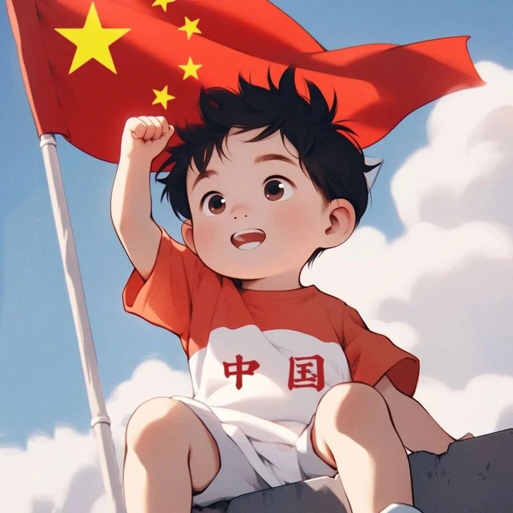 国庆节动漫头像男