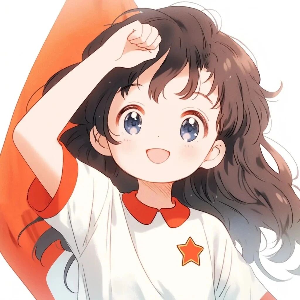 国庆节动漫头像女
