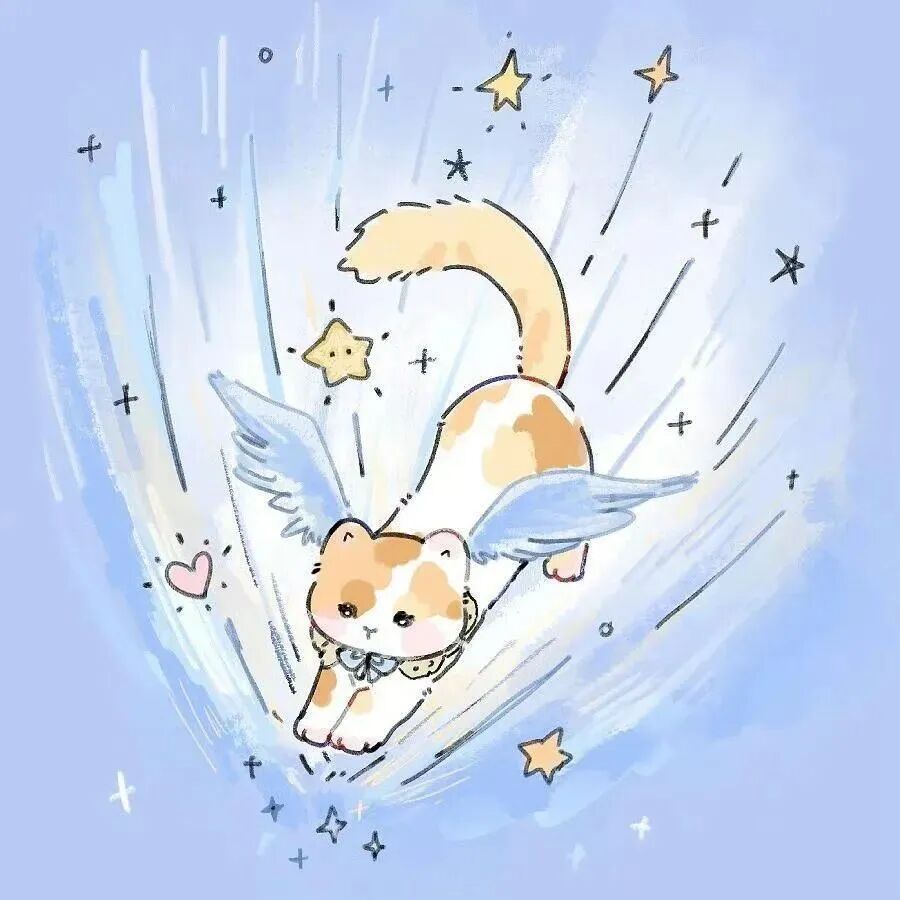 可爱猫咪卡通头像
