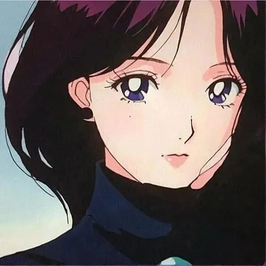 古早感动漫头像女