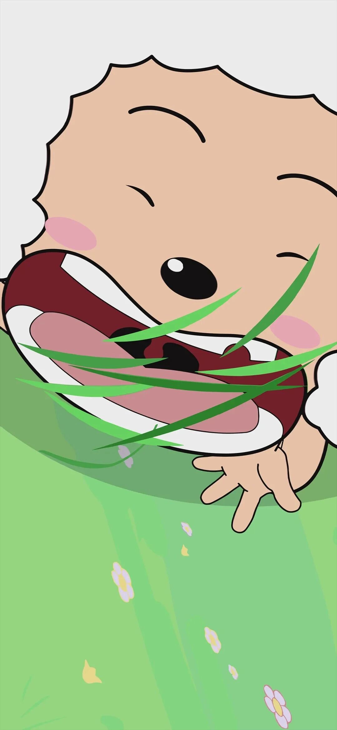 可爱懒羊羊卡通壁纸