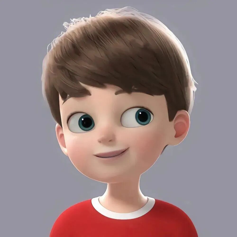 xieungzhengdqixi可爱写实3d卡通情侣头像