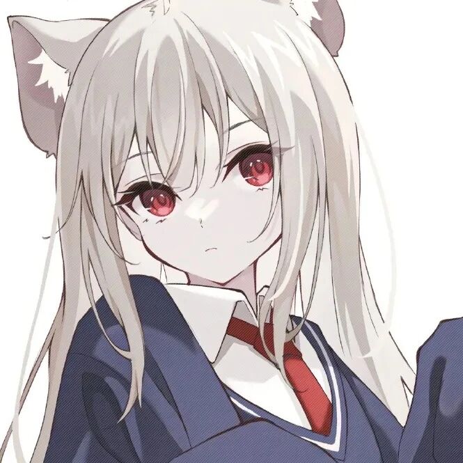 学院风动漫头像女
