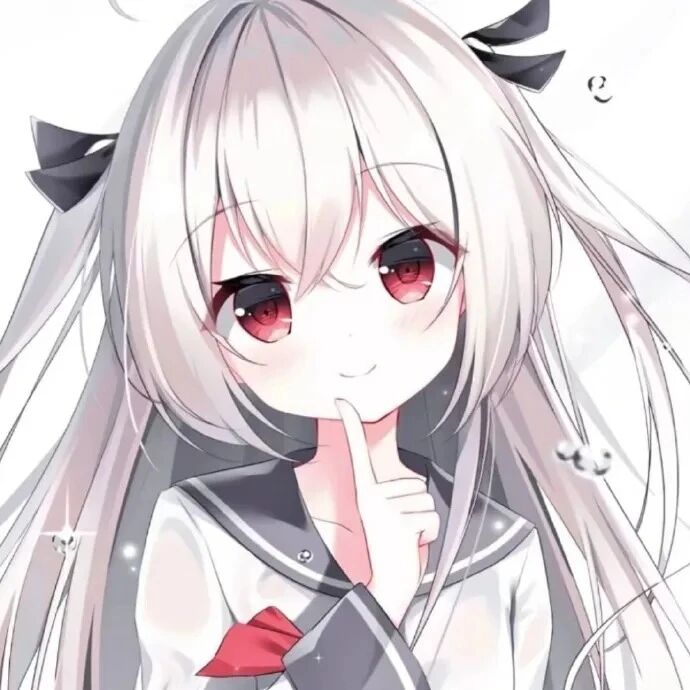 学院风动漫头像女