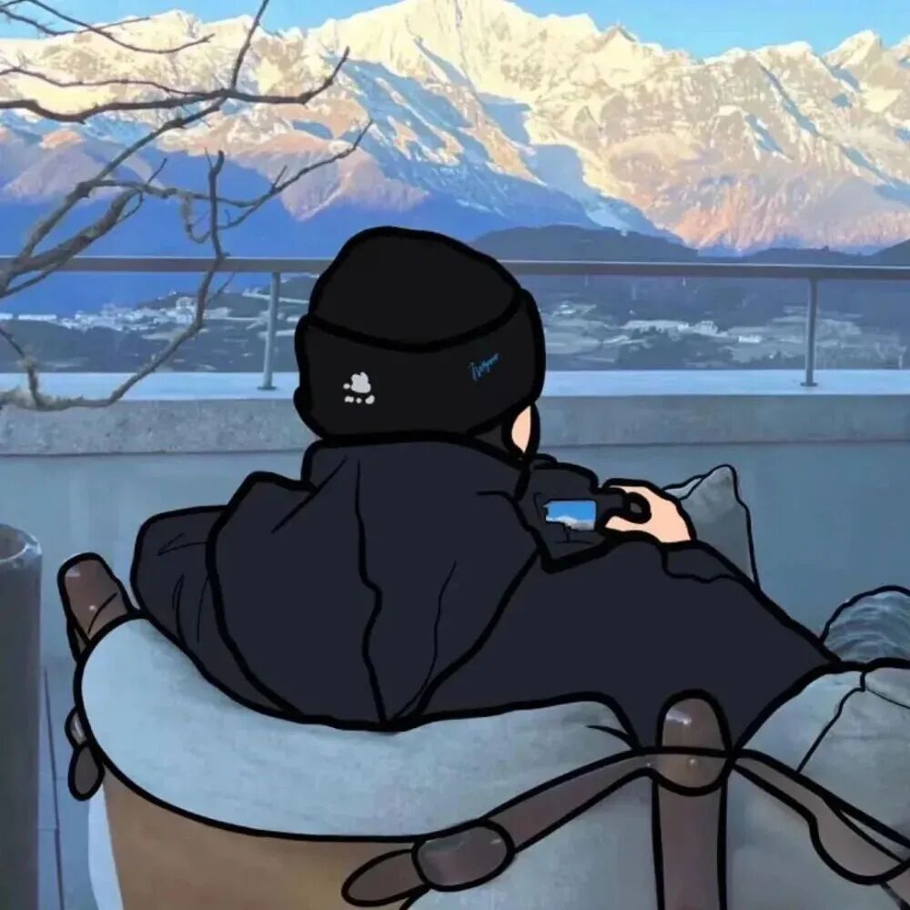 gaoshanerndjlaopo高山真人情侣头像