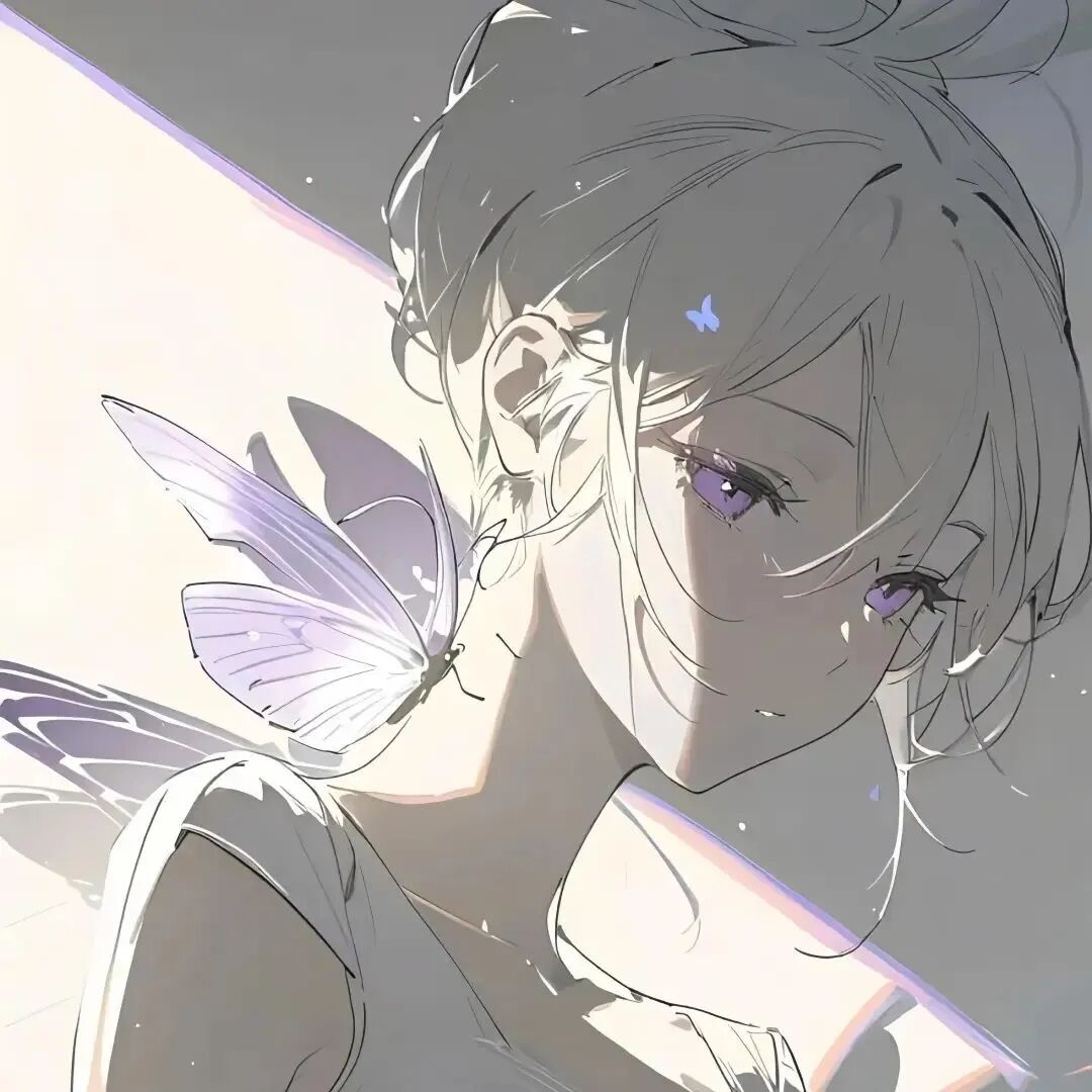 温柔动漫头像女