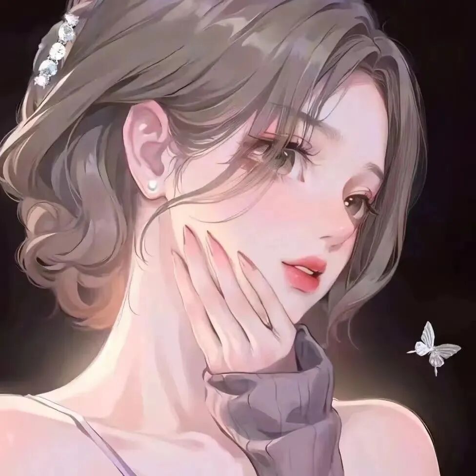 温柔动漫头像女