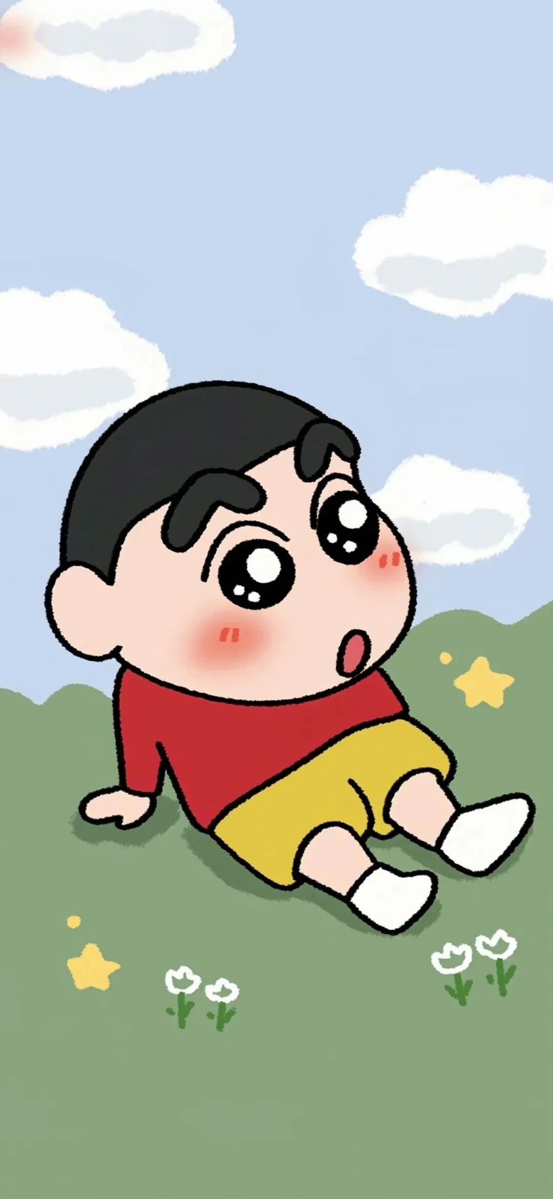 可爱蜡笔小新卡通壁纸