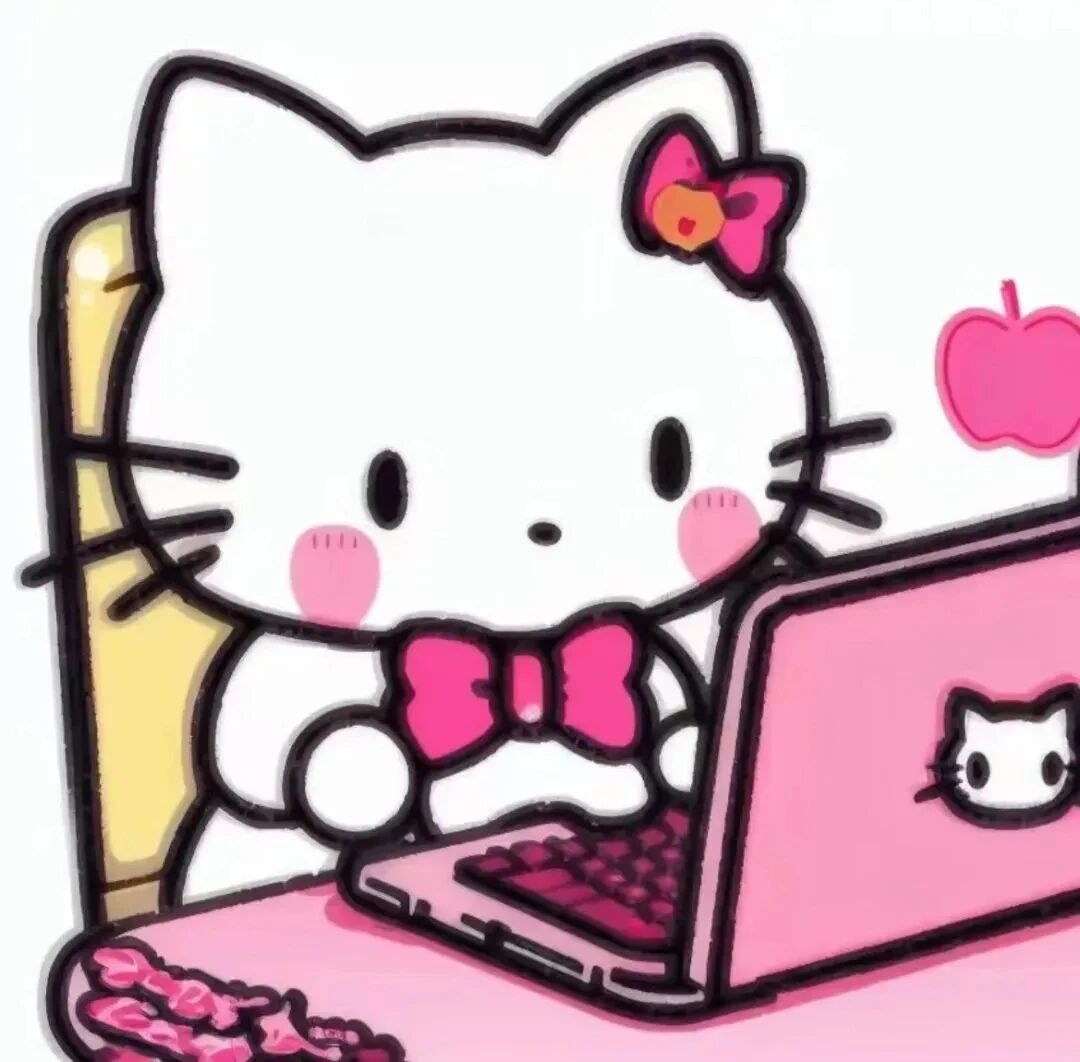 可爱办公三丽鸥kt猫卡通头像