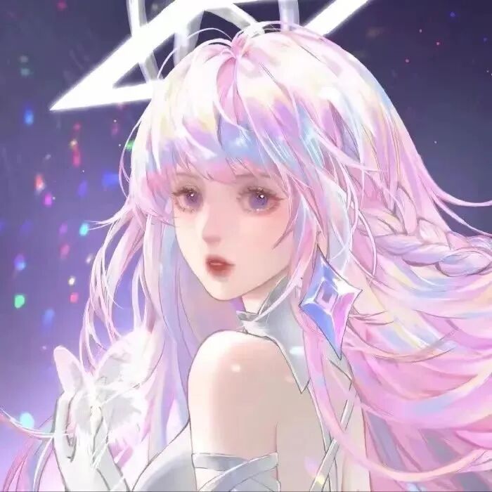 唯美动漫头像女