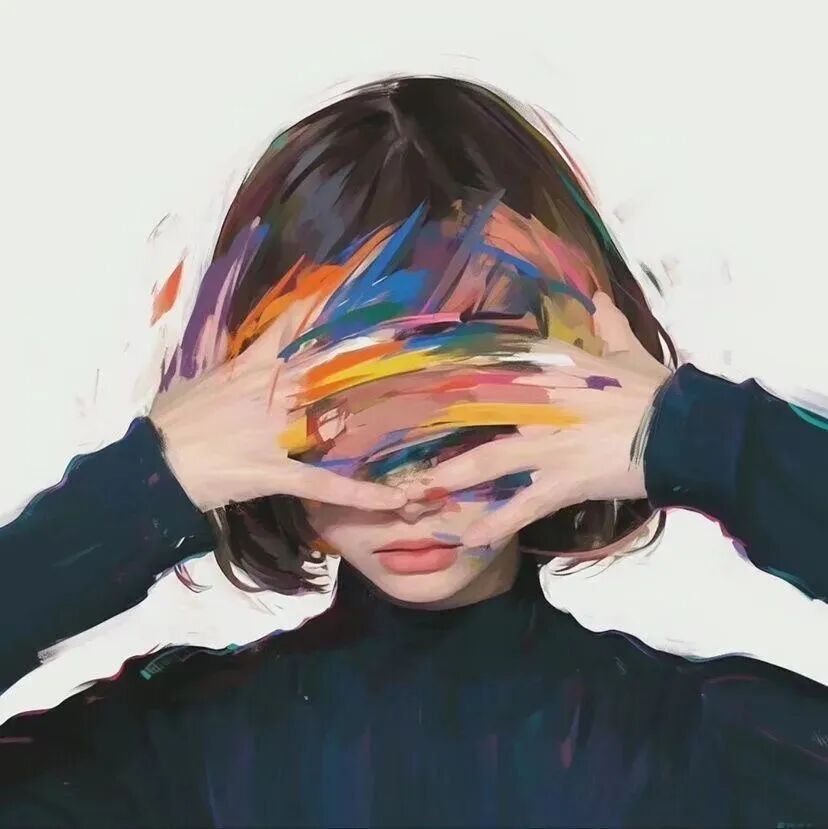 gzntuyachbanlv个性插画情侣头像