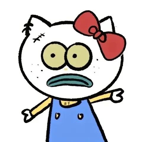 沙雕搞怪三丽鸥kt猫卡通头像