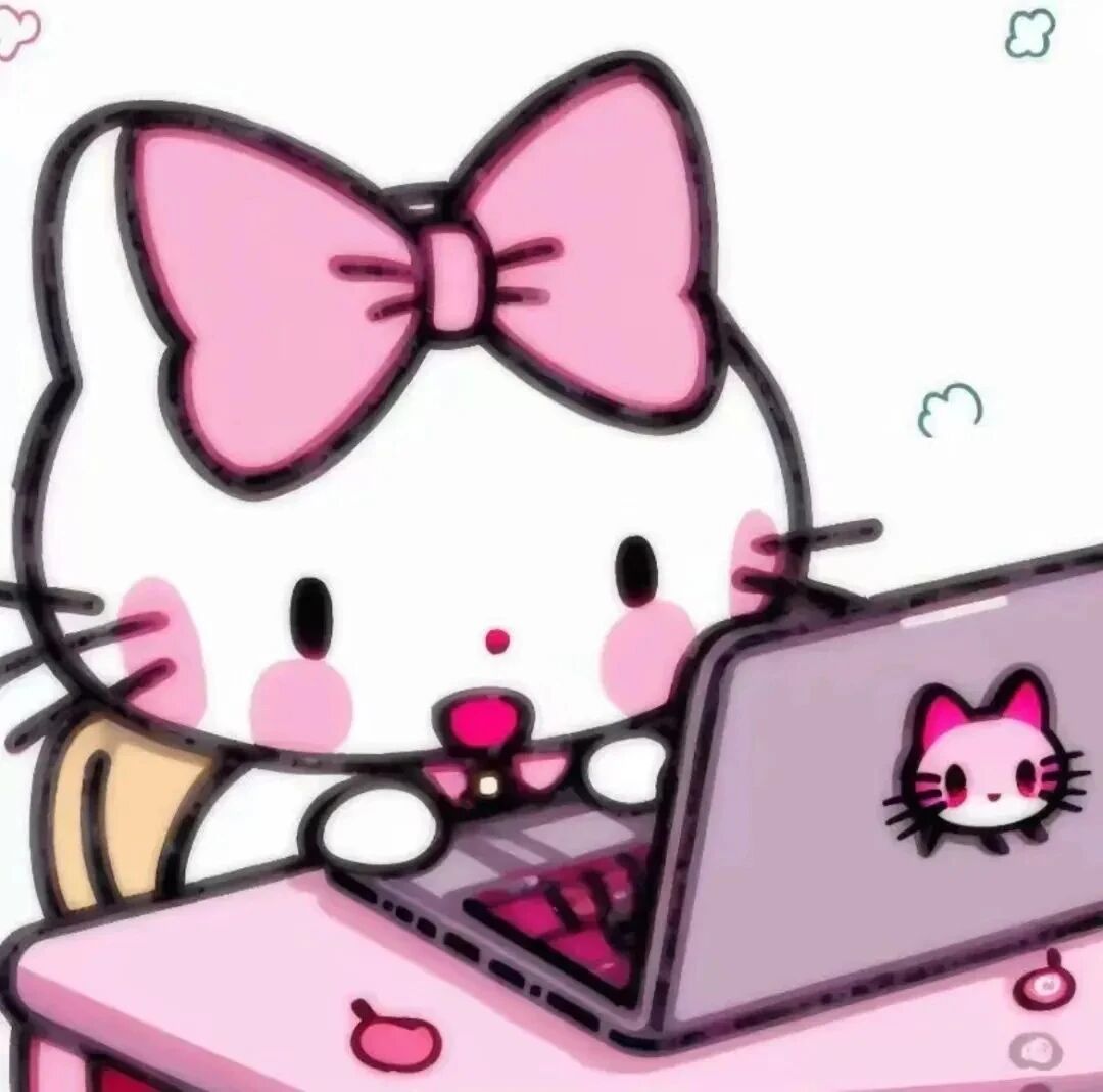 可爱办公三丽鸥kt猫卡通头像