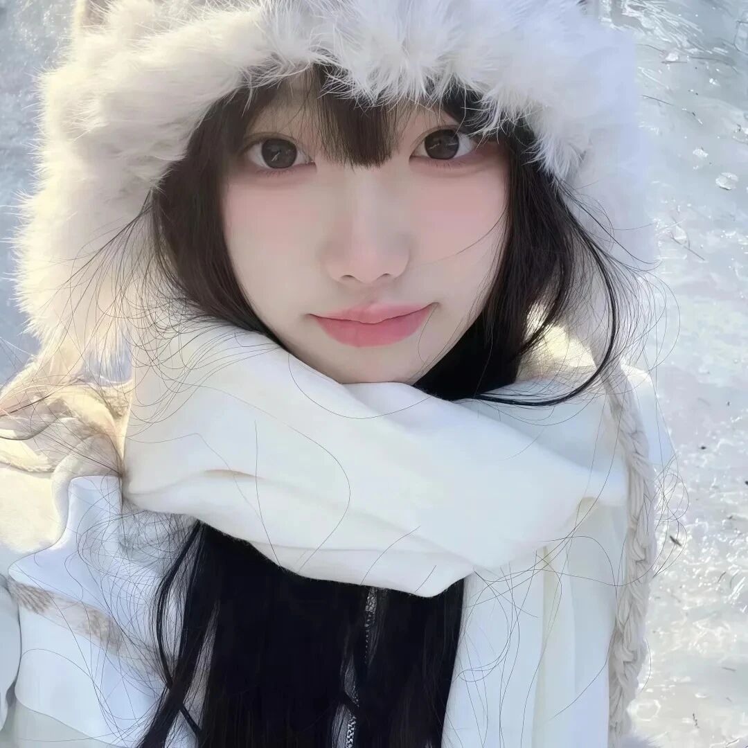 冬天甜妹女生头像