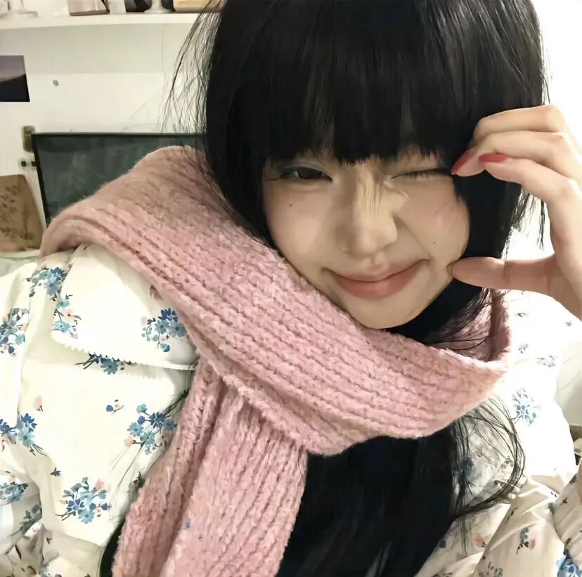 手势小众女生头像