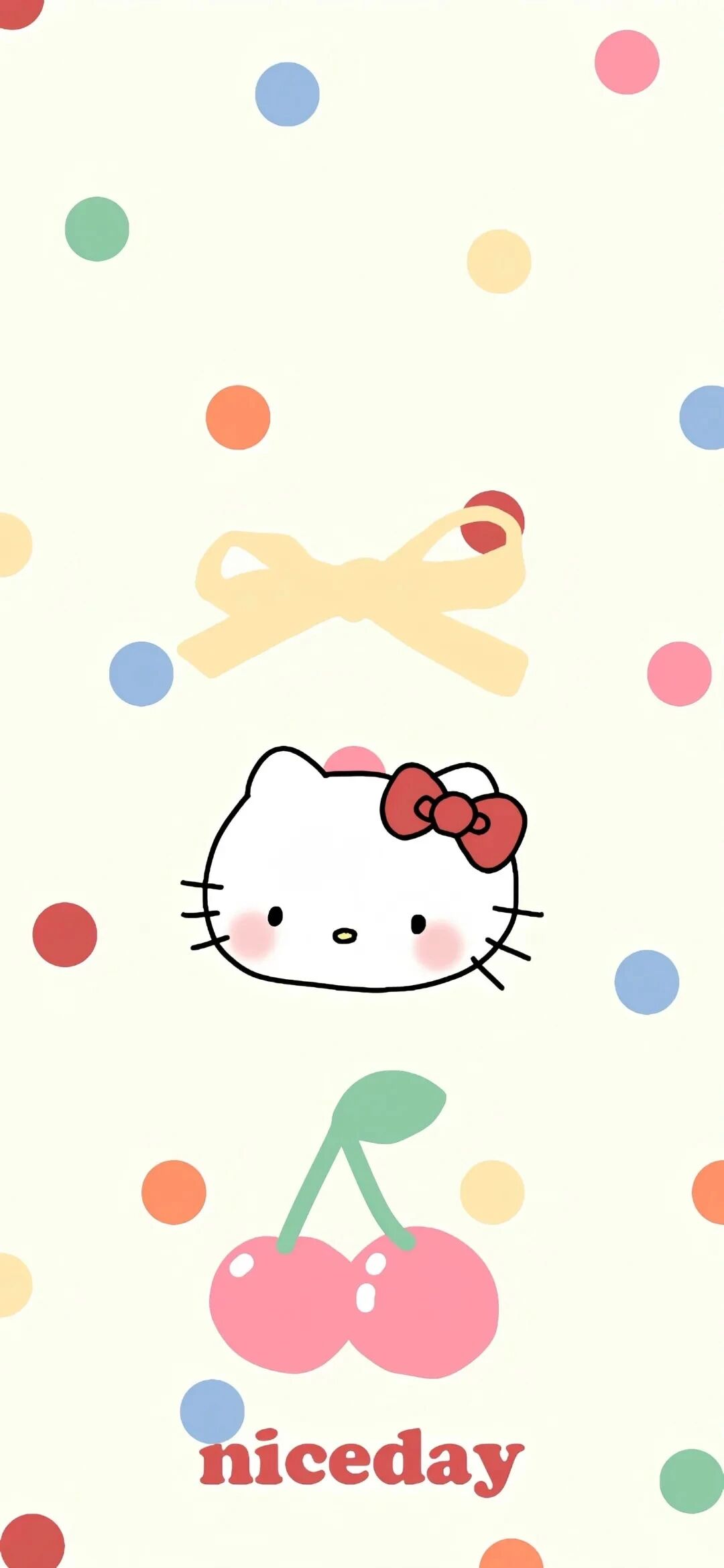 可爱三丽鸥锁屏插画壁纸