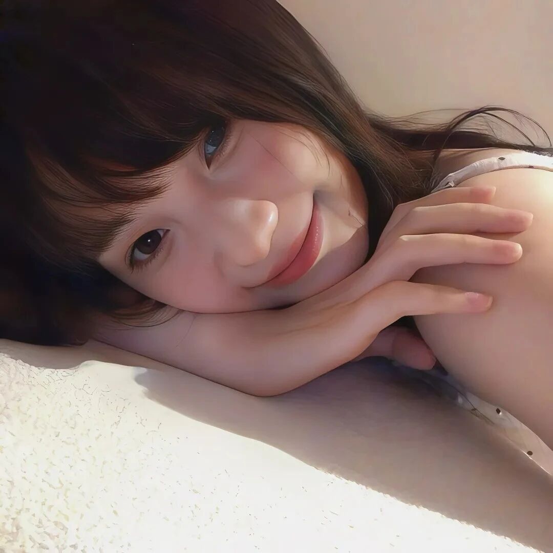 趴着甜妹女生头像