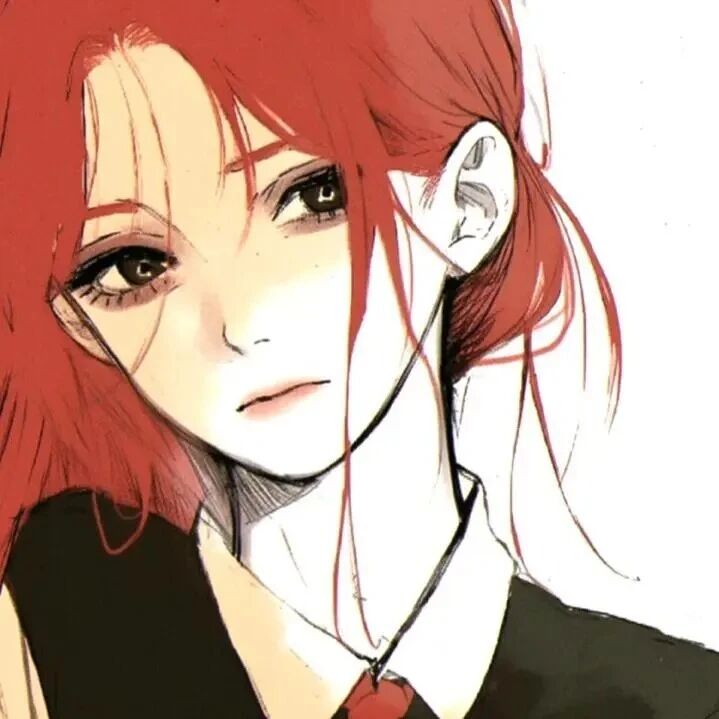 古早感动漫头像女