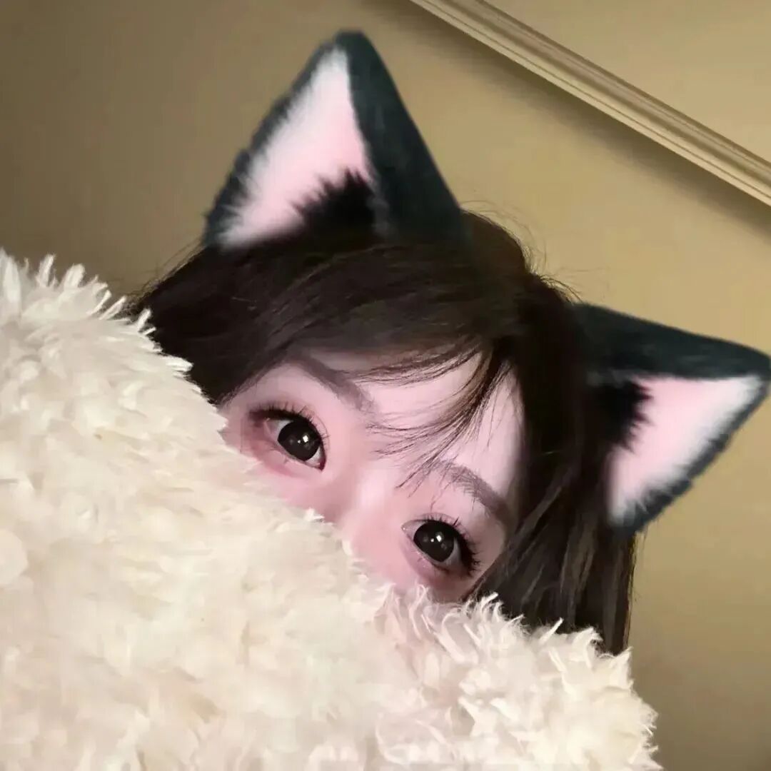耳朵少萝女生头像
