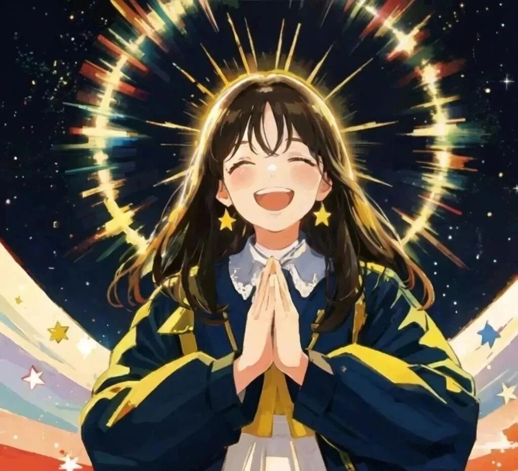 佛系好运动漫头像女