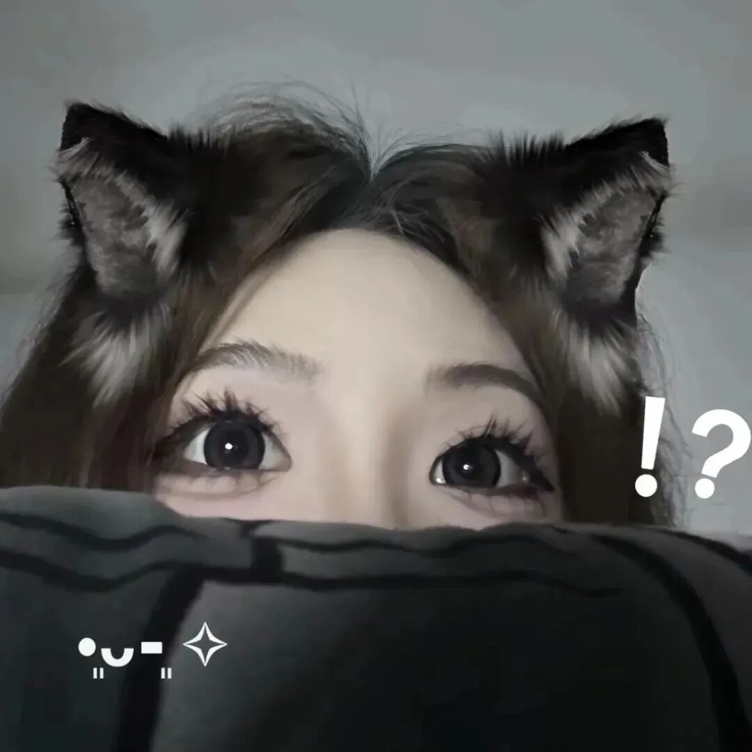 耳朵少萝女生头像