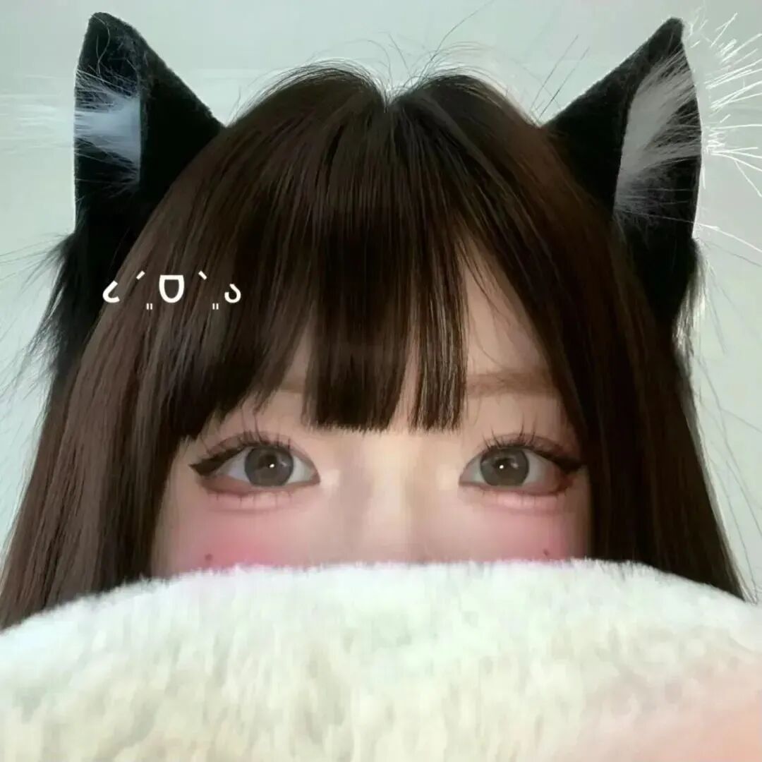 耳朵少萝女生头像